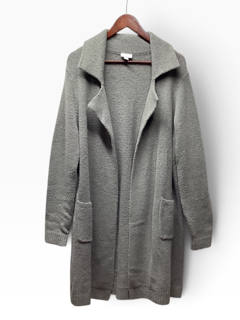 LulaRoe open front long sweater gray size Medium